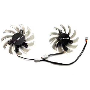 Nouveau 75MM 3PIN PLD08010S12H T128010SM GV-N460OC GPU Ventilateur pour Gigabyte <span class=keywords><strong>GTX</strong></span> <span class=keywords><strong>460</strong></span> 465 560 Ti 580 650 750Ti Carte Graphique Ventilateur De Refroidissement - Product Image 4
