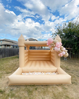 Château gonflable écologique commercial pour usage intérieur/extérieur, fêtes de mariage, couleur et taille personnalisées, pour les sauts des tout-petits