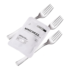 AMBASSADOR Ensemble de 3 fourchettes de table en acier inoxydable (19 cm) Chrome poli CVLX30C3 - Product Image 2