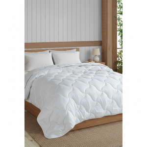 Varol Double Microfiber Duvet with <b>Quilted</b> Polyester Filling - Product Image 3