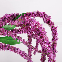 Feuillage suspendu en mousse artificielle de haute qualité, plantes vertes et blanches d'Amaranthus pour la décoration de mariage et de la maison