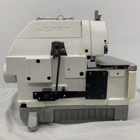 Machine à coudre surjeteuse haute vitesse Jukky 737 à 3 fils, idéale pour l'overlock et le surfilage des pièces blanches et bleues légères