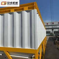 Fornitura Diretta dal Produttore: Silo Orizzontale per Cemento da 35m³ Personalizzato per Progetti di Calcestruzzo Prefabbricato