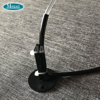 0.75/1.0/1.5/2.0/2.5/3.0mm veste noire en plastique Fiber optique câble fin lueur scintillant ciel étoilé plafond piscine