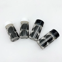 Dissolvant de colle de marque privée éponge boule nettoyant pour cils noir Extension de cils pince à épiler nettoyant