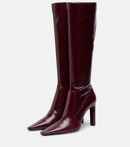 Nouveautés 2025 - Bottes à talons blocs pour femmes, automne-printemps, hauteur genou, pour femmes sexy - Product Image 1