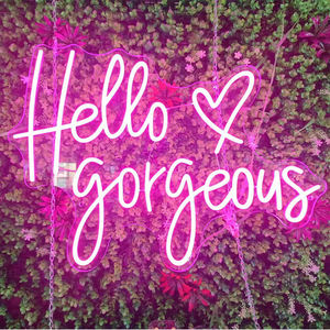 नई आगमन छोटे एलईडी सजावटी प्रकाश प्रबुद्ध निविड़ अंधकार आरजीबी रंगीन पत्र अनुकूलित नीयन संकेत के लिए बेडरूम - Product Image 6