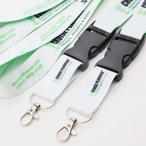Resort Souvenir Gift Breakaway Buckle Neck Strap Cruise Staff ID Card Holder <b>Lanyard</b> Custom Wide Detachable Keychain <b>Lanyards</b> - Product Image 2