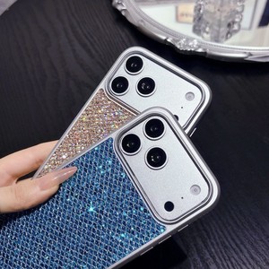 Coque de téléphone élégante et scintillante pour iPhone 13-17 Pro Max, motif losanges, antichoc, protection anti-rayures, vente en gros - Product Image 3