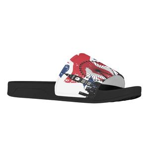 Custom <strong>Men</strong> Slide <strong>Slippers</strong> PVC British National Flag Summer <strong>Men's</strong> Outdoor Sandals Female Non-slip Beach Shoes Flip Flops <strong>UK</strong> - Product Image 3