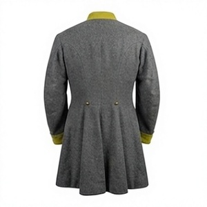 Manteau long formel pour homme, reproduction historique américaine, style Frock Coat, style Ancien Monde, en mélange de laine, veste uniforme - Product Image 4