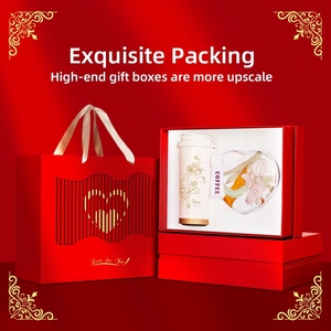 Cadeaux de <span class=keywords><strong>mariage</strong></span> et de la Saint-Valentin pour femmes : Ensemble publicitaire de serviettes de tasse style fleur vintage toutes saisons - Product Image 4