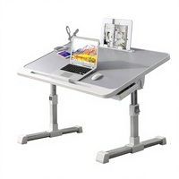 Support portable pour ordinateur portable avec pieds antidérapants robustes pour la lecture, la prise de repas et le travail - Construction stable et fiable
