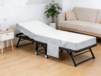 Lit de camp portable étroit, personnalisable, idéal pour la maison, le bureau, l'extérieur et les réfugiés, à utiliser avec un matelas – Meilleure vente
