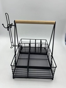 Space Saving Portable Camping Picnic Grill Caddy <strong>BBQ</strong> Grill Caddy with Paper Towel <strong>Holder</strong> for Outdoor Grill <strong>Utensil</strong> Storage
