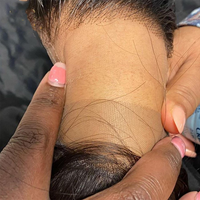 Perruques Courtes Bouclées Afro Pixie Cut en Dentelle pour Femme Noire, Perruque Pixie Cut en Cheveux Humains avec Dentelle Frontale 13x1 et Raie en T, Vente en Gros