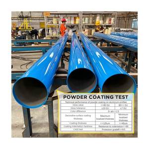 Professional Production Powder Coating Anodized <strong>Semi</strong>-circular <strong>Aluminum</strong> Alloy Pipes 1060 6063 6082 7003 T6