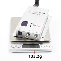 Émetteur-récepteur audio-vidéo sans fil Skydroid ACP7046 1,2 GHz 1,5 W 1500 mW VTX VRX 8CH/12CH avec affichage numérique longue portée pour drone