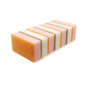 Wholesales Custom Colorful Durable Kitchen Scouring Pads Dished Cleaning Sponge Scrubber - Product Image 3