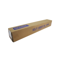 Vinilo Autoadhesivo Eco Solvente en Rollo, Película de PVC PP de 120 micras, Material Imprimible para Calcomanías de Vehículos, Gráficos de Pared, Publicidad