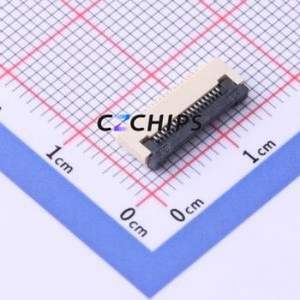 FPC-0.5FX-18PWBH20 FFC/FPC Connector SMD,P=0.5mm Connector Flip Cover Type Bottom Contact 18P 0.5mm - Product Image 1