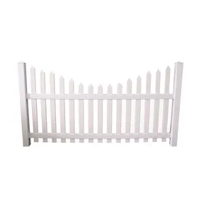 定制高品质PVC围栏和花园围栏门