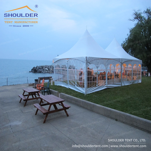 <span class=keywords><strong>Tente</strong></span> pagode durable pour <span class=keywords><strong>jardin</strong></span>, en aluminium et PVC blanc, tentes <span class=keywords><strong>de</strong></span> <span class=keywords><strong>jardin</strong></span> pour événements en plein air, 5x5, 3x3 - Product Image 6