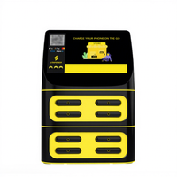 Station de charge 8 ports avec charge sans fil Qi pour téléphones mobiles en déplacement
