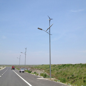 Solar Street <b>Light</b> With Wind And Solar Power Supply DC 24V <b>LED</b> For Outdoor Lighting Project Installation - Product Image 3