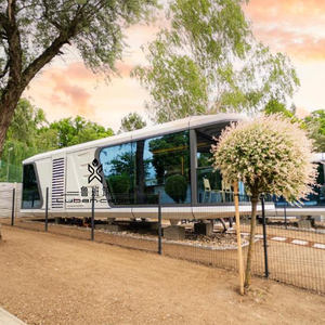 Casa Cápsula Modular Prefabricada con Estructura de Acero, Redonda, con Energía Solar, para Proyectos de Inversión en Resorts - Product Image 4