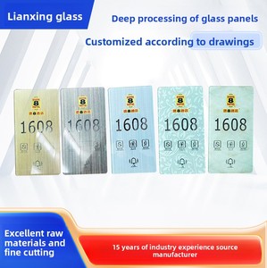 Thiết kế hiện đại Tempered Glass Bảng điều chỉnh cho khách sạn cửa chuyển đổi khóa và cảm ứng chuyển đổi bảng điều chỉnh cho nhà số tấm - Product Image 6