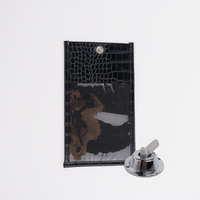 Pochette Confidentialité Réutilisable en Cuir PU TC Anti-Caméra pour Téléphone Mobile – Interdiction Vidéo et Photographie dans les Zones Sensibles