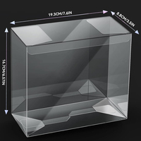 Boîte de protection Funko en plastique transparente PET de 6 pouces, pliable, pour emballage Funko Pop
