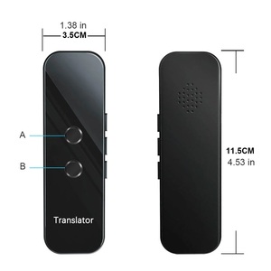 Traducteur intelligent Jumon, écran tactile AMOLED gris argenté, pour la traduction hors ligne multilingue par IA, voyages d'affaires - Product Image 3