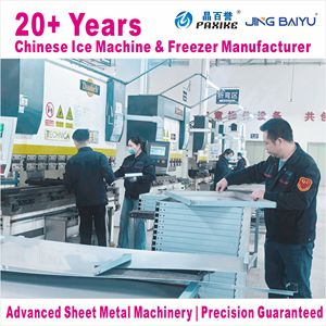 Machine à glaçons commerciale KF-150A(F) en acier inoxydable 150 kg pour restaurant, bar, machine à glaçons automatique - Product Image 6