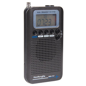 วิทยุพกพาสำหรับการบิน - รับสัญญาณ VHF สำหรับการใช้งานนอกสถานที่, อุปกรณ์สื่อสารฉุกเฉินแบบหลายย่านความถี่, วิทยุพกพา AM FM - Product Image 3