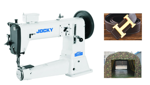 Nouvelle machine à coudre industrielle JK441 pour cuir, robuste, avec pied entraîneur et moteur - Product Image 3