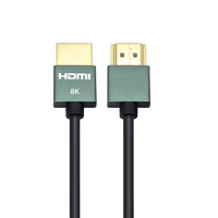 Câble Hdmi Ultra mince 8K, 1 m, 2 m, 3 m, certifié en chine, câble Hdmi 6Ft/6,6 ft