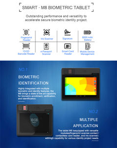 Tableta Biométrica Resistente Inalámbrica IP67 con GPS, Código de Barras, Huella Dactilar FBI FAP20, NFC, RFID, Terminal de <span class=keywords><strong>Datos</strong></span> Móvil para Recopilación de <span class=keywords><strong>Datos</strong></span> - Product Image 6