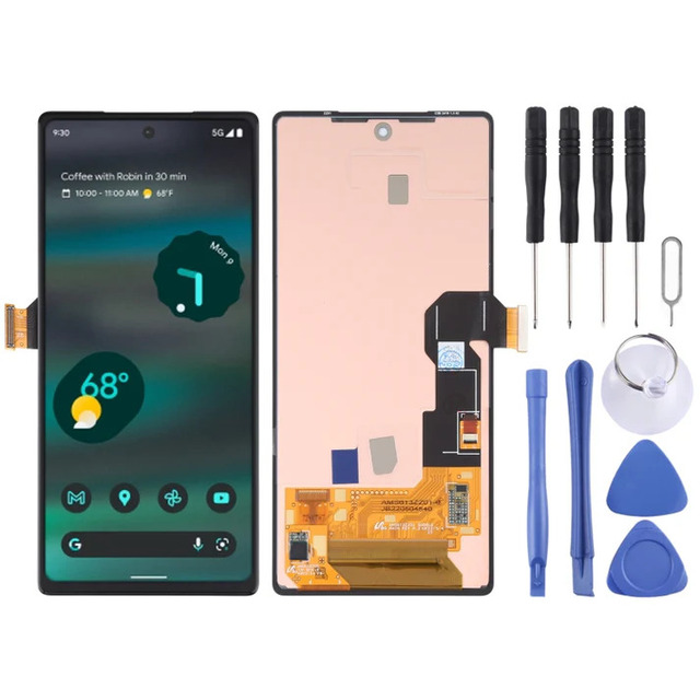 Best Quality Display Panel Compatible Google Pixel 6A G1AZG  with Original LCD Glass Touch Screen Full Assembly