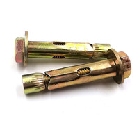 Cheville de fixation murale creuse en acier zingué, diamètre M6-M20, capacité 500-1000 kg, revêtement TiCN