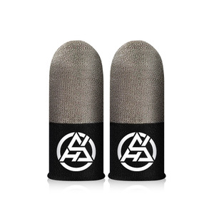 Nuevo E-Sports Champion Pubg Finger Sleeves Luminous <span class=keywords><strong>Warrior</strong></span> Transpirable Sensible Mangas de pantalla táctil con tela metálica - Product Image 1