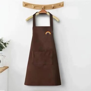 Arcobaleno PVC <span class=keywords><strong>grembiule</strong></span> di alto valore per la casa cucina abiti da lavoro con Logo stampato fisso impermeabile Anti-olio di pulizia a mano - Product Image 5
