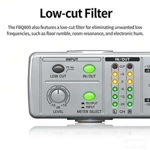 Ecualizador de Audio Profesional FBQ800, Ecualizador Gráfico Metálico Ultracompacto de 9 Bandas, Venta al por Mayor de Fábrica - Product Image 5