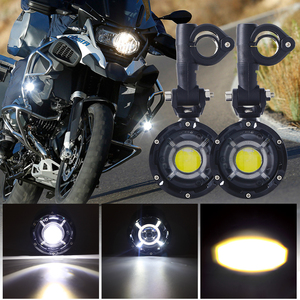Focos LED para Motocicleta de 60W, Luz Auxiliar LED para Motocicleta, Lámpara Antiniebla para <span class=keywords><strong>BMW</strong></span> R1200GS ADV F800GS <span class=keywords><strong>K1600</strong></span> y Otras Motocicletas - Product Image 2