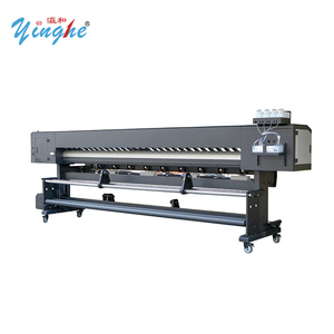 YH 3200C Industrial Digital Inkjet Large Format Printer XP600/I3200 Eco Solvent Printer Banner Tarpaulin Vinyl Printing Machine - Product Image 5