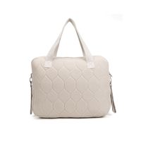 OEM velours côtelé/coton pour maman sac lavable pour bébé sac avec matelas à langer pliable et petite pochette design de costumes élégants