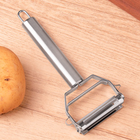 Kwaliteitsgroothandel 2-in-1 aardappelrasp schilmesje snijder keuken fruit- en groentegereedschap