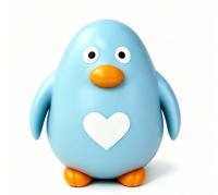 Vente Flash : Jouet Anti-Stress Pingouin à Décompresser en TPR Souple, Jouet Sensoriel en Forme d'Animal de Dessin Animé pour Enfants de 5 à 7 Ans et Adultes