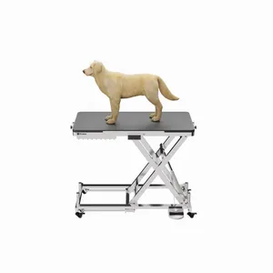 高品質Xリフティング構造犬電気グルーミングテーブル動物クリニック犬グルーミングテーブル